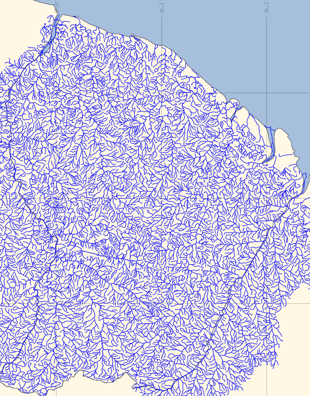 Réseau hydrographique de Guyane
