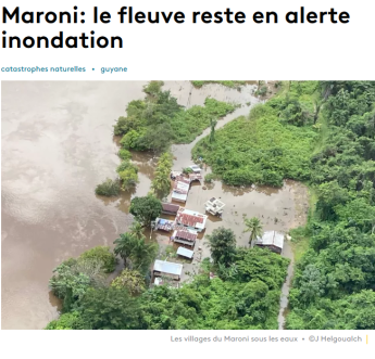 Extrait d'un reportage de Guyane la première