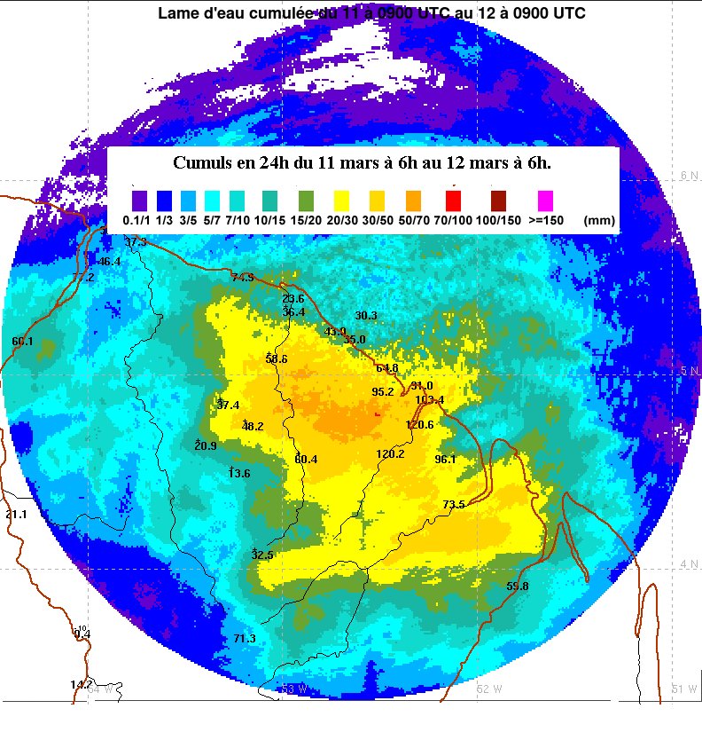 pluies du 11 mars 2026