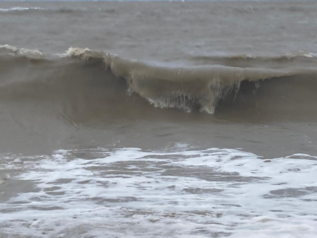 Mer agitée  à  forte lors du week-end de Noël