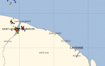 Impacts orageux ce dimanche 8 août en tout début de matinée .