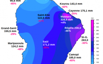 Carte pluies mars 2024