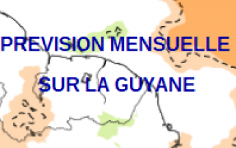 Prevision mensuelle Guyane