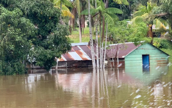 Inondations sur le Maroni en mai 2021