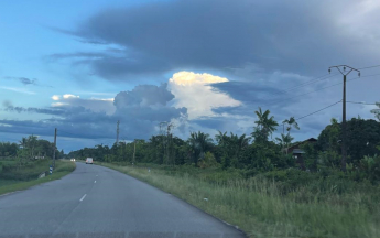 Une des rares journées nuageuses et instable de ce mois de septembre (secteur Stoupan)