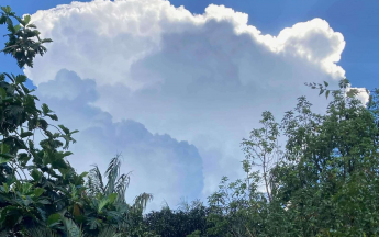Cumulonimbus en juillet 2021 en Guyane