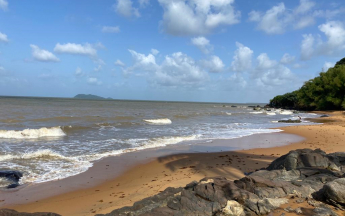 Les plages de Rémire-Montjoly sous le soleil de mars 2023