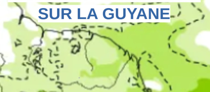 Prévision mensuelle sur la Guyane