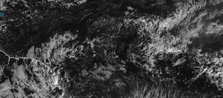 Image satellitaire du 08 janvier  2024 à 08h30 dans le canal visible