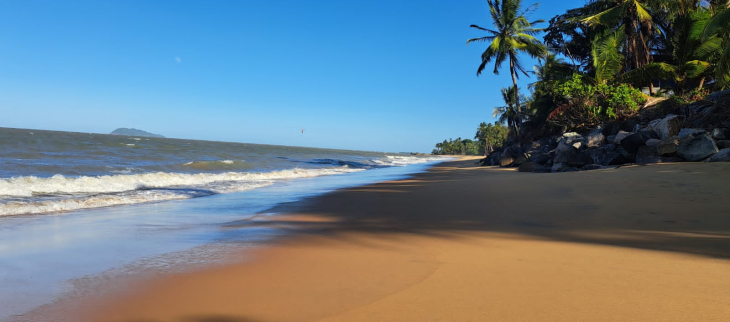 Les plages de Remire-Montjoly sous le soleil ardent d'octobre 2023