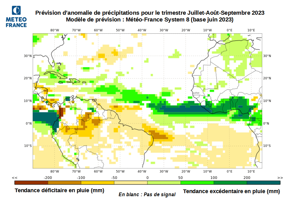 Anomalie de précipitations (JAS MF8)