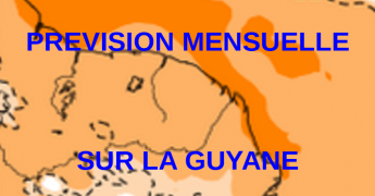TENDANCE MENSUELLE SUR LA GUYANE, VALABLE DU 2 FEVRIER AU 1ER MARS 2026