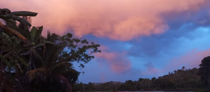 Couleurs du soir à Antécume-Pata