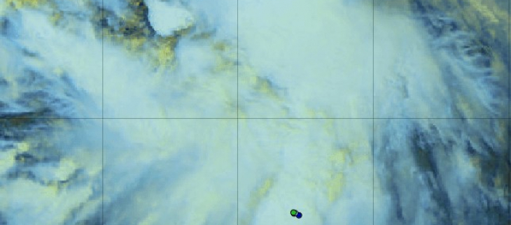 La tempête tropicale ELSA passe au large des côtes guyanaises