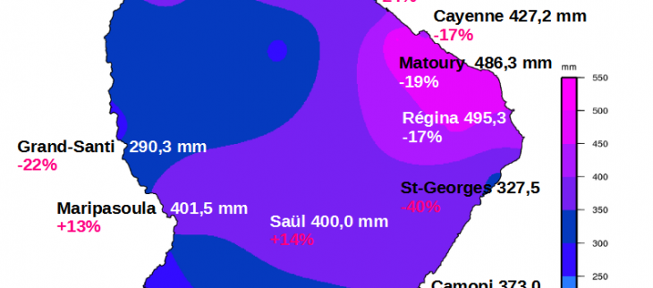 Carte pluies mai 2023