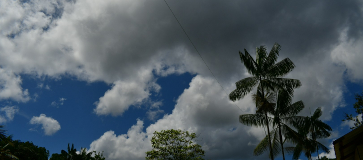 Ciel mitigé en Guyane