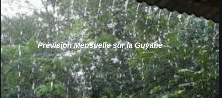 Prévision mensuelle Guyane