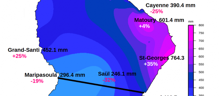 Carte pluies mai 2022