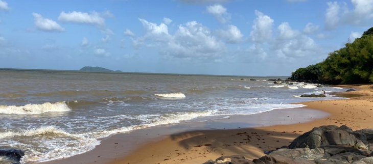 Les plages de Rémire-Montjoly sous le soleil de mars 2023